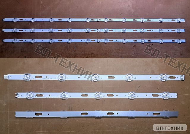 LED подсветка LED49D05A/B-ZC29AG-01, LED49D05A/B-ZC23AG-03, LED49D05A/B-ZC29AG-01E
