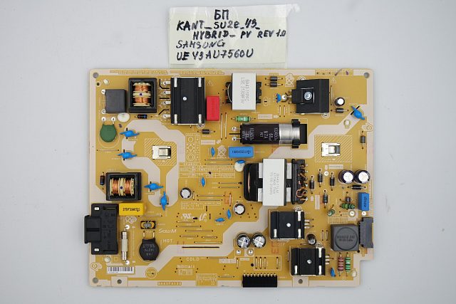 Блок питания Kant-Su2e 43 HIBRID PV REV 1.0 Samsung UE43AU7560U