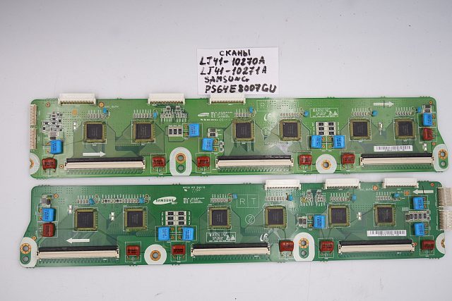 Скан плата LJ41-10270A LJ10271A Samsung PS64E8007GU
