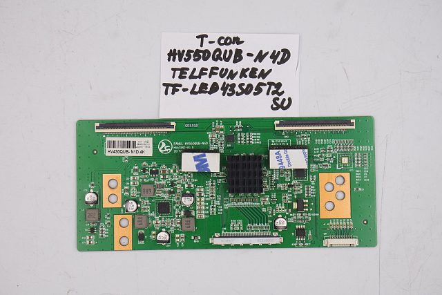 T-CON плата HV550QUB-N4D TELEFUNKEN TF-LED43S05T2SU