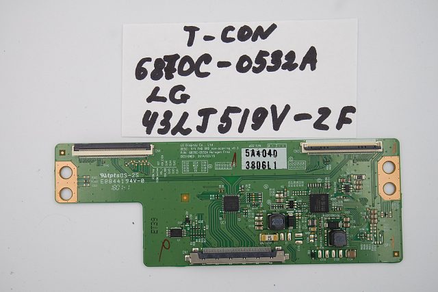 T-CON плата 6870C-0532A LG 43LJ519V-ZF