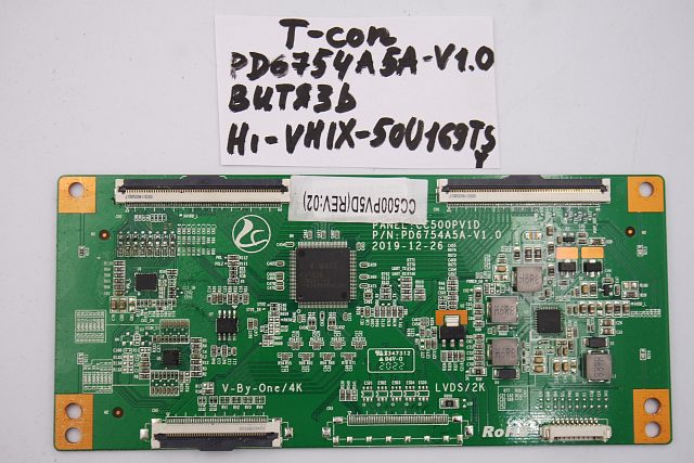 T-CON плата PD6754A5A-V1.0 Витязь HI-VHIX-50U169TSY