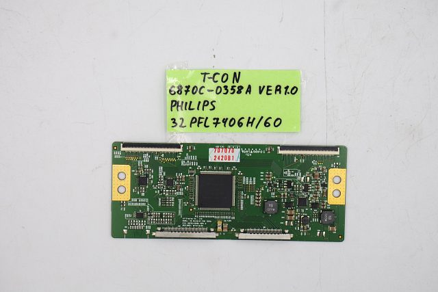 T-CON плата 6870C-0358A VER1.0 Philips 32PFL7406H/60